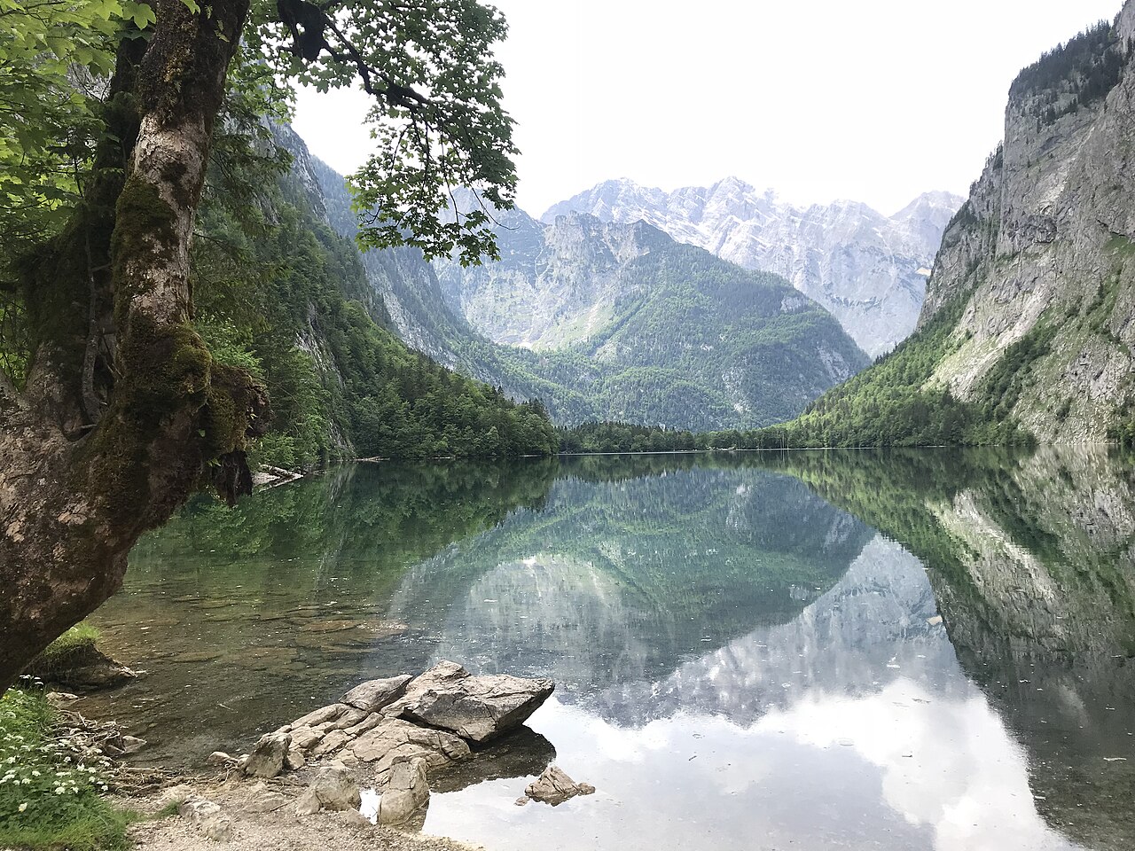 上湖倒影