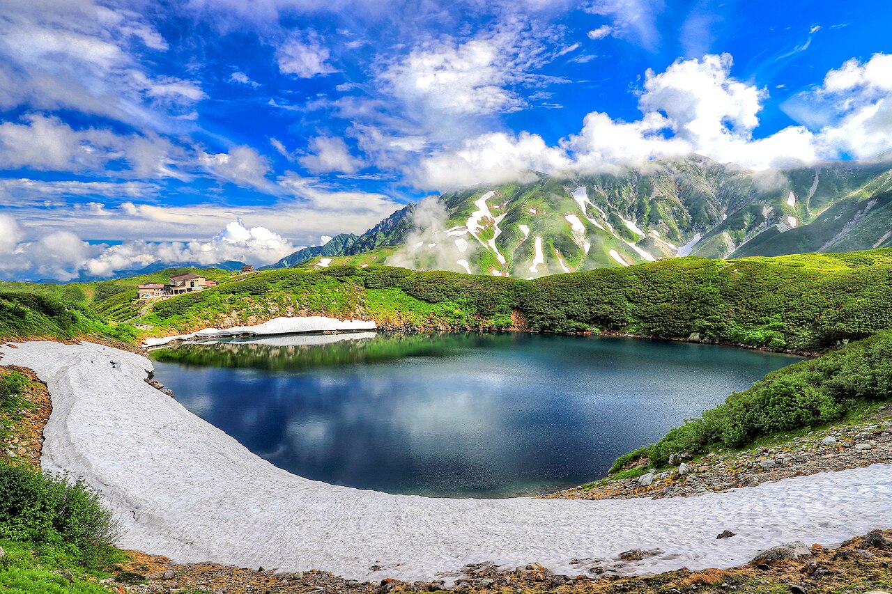御庫裏池與立山